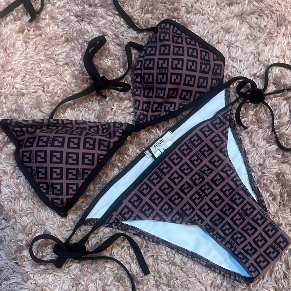 Nwt String Bikini Triangle 2 Piece - image 1